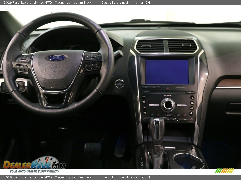 2019 Ford Explorer Limited 4WD Magnetic / Medium Black Photo #25