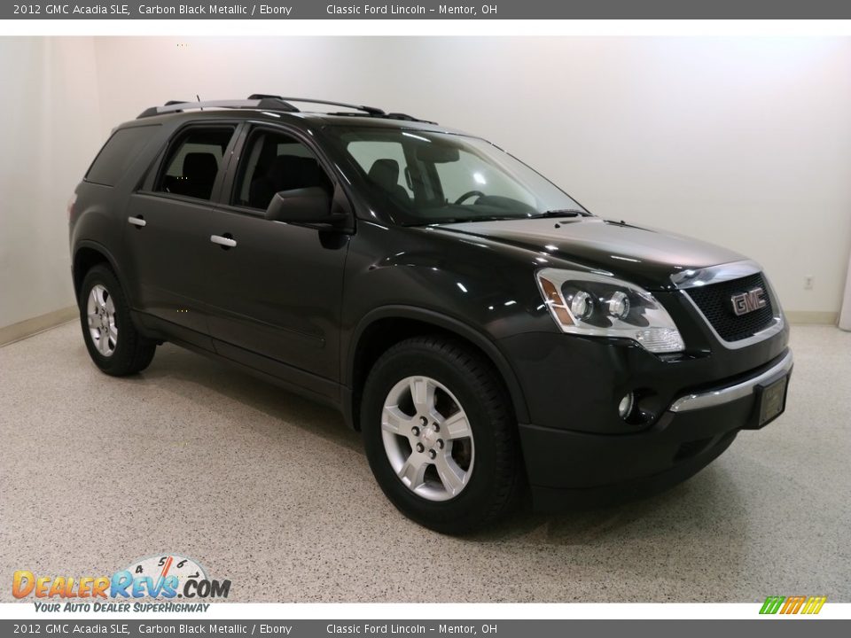 2012 GMC Acadia SLE Carbon Black Metallic / Ebony Photo #1