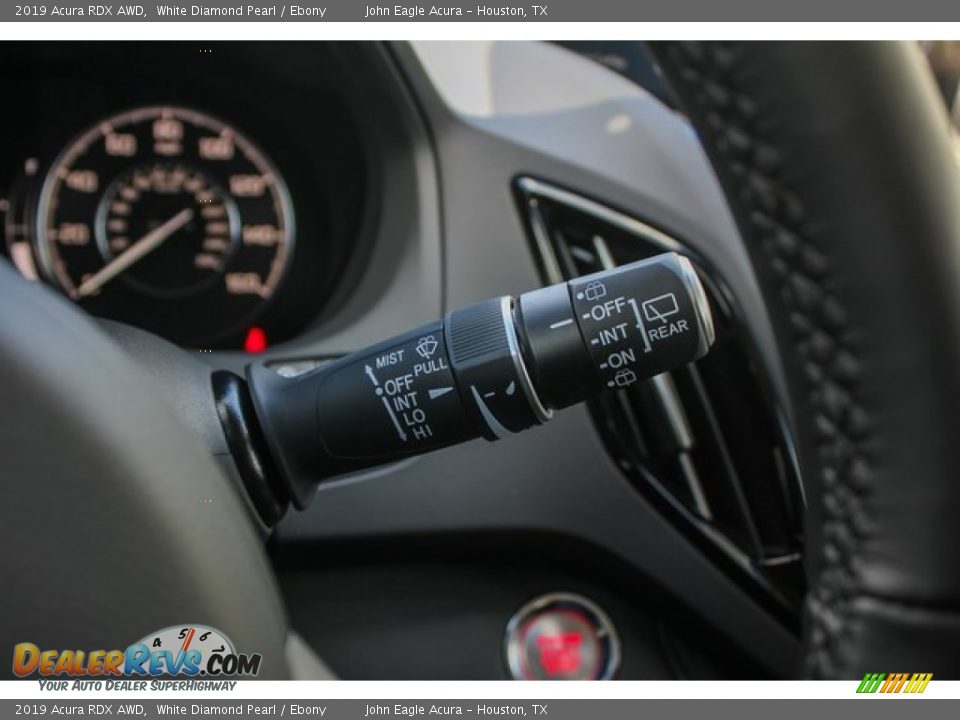 2019 Acura RDX AWD White Diamond Pearl / Ebony Photo #35