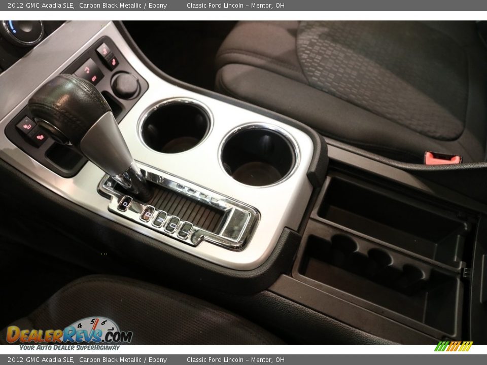 2012 GMC Acadia SLE Carbon Black Metallic / Ebony Photo #13