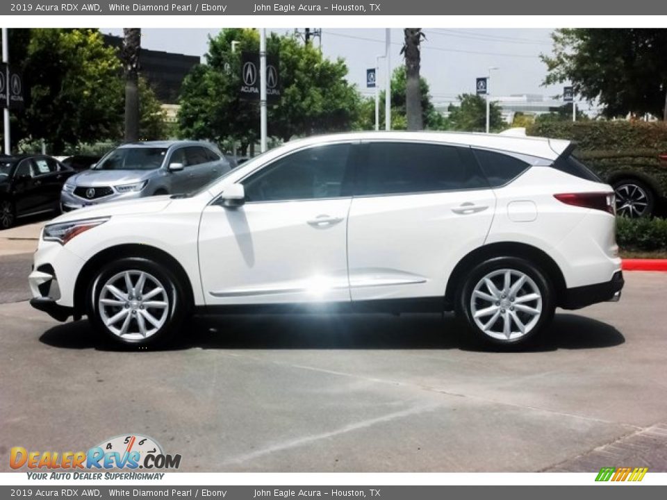 2019 Acura RDX AWD White Diamond Pearl / Ebony Photo #4