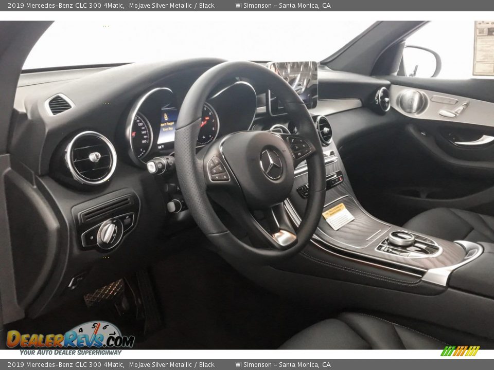 2019 Mercedes-Benz GLC 300 4Matic Mojave Silver Metallic / Black Photo #4