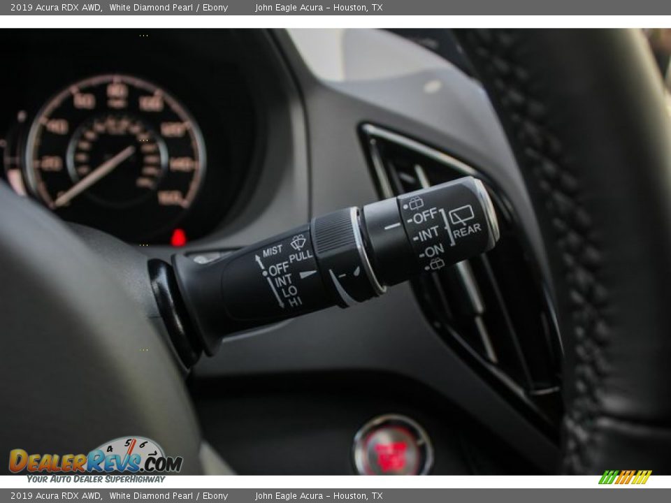2019 Acura RDX AWD White Diamond Pearl / Ebony Photo #35