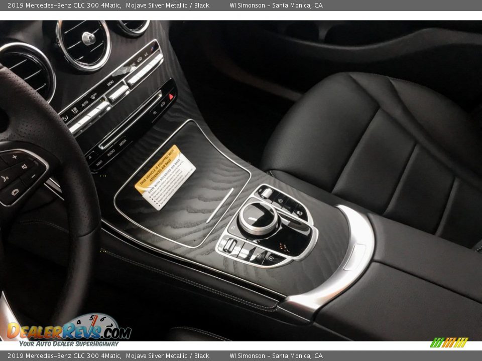 2019 Mercedes-Benz GLC 300 4Matic Mojave Silver Metallic / Black Photo #7