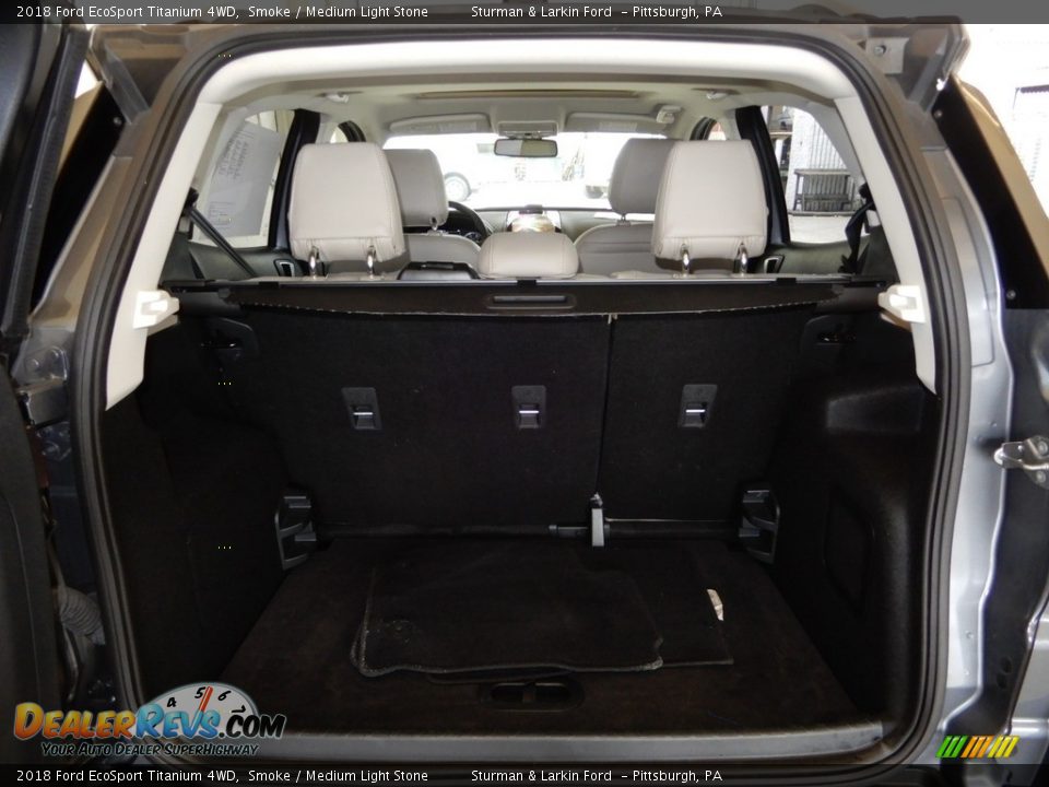 2018 Ford EcoSport Titanium 4WD Smoke / Medium Light Stone Photo #8