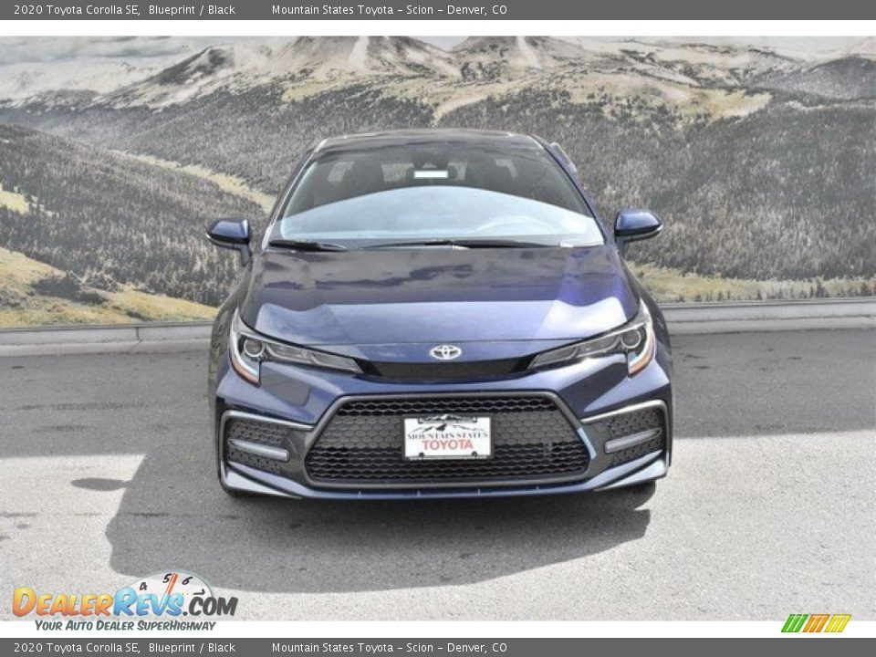 2020 Toyota Corolla SE Blueprint / Black Photo #2