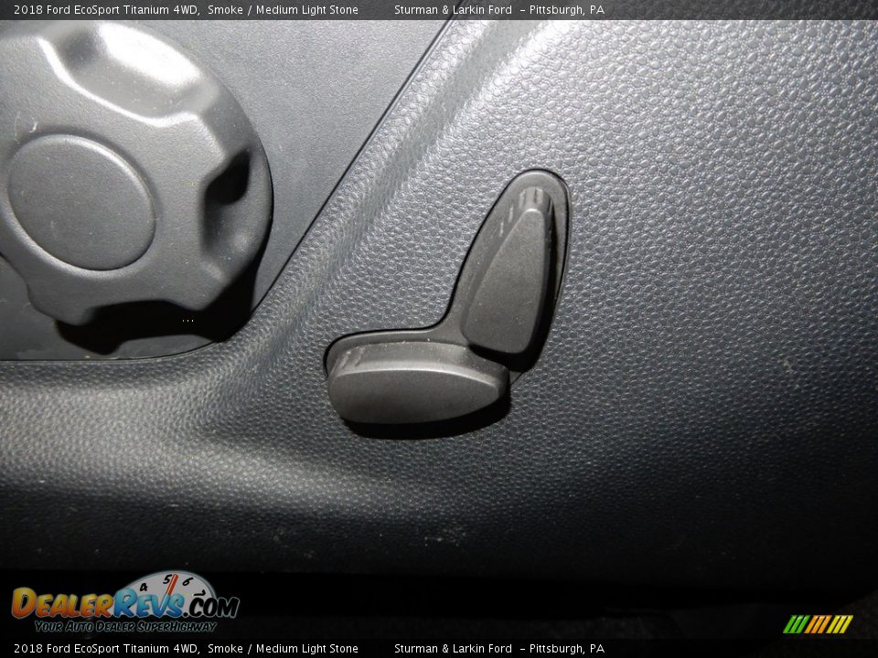 2018 Ford EcoSport Titanium 4WD Smoke / Medium Light Stone Photo #20
