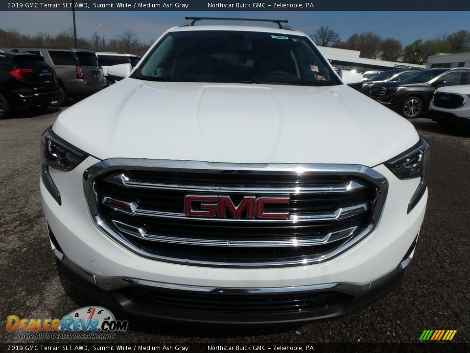 2019 GMC Terrain SLT AWD Summit White / Medium Ash Gray Photo #2