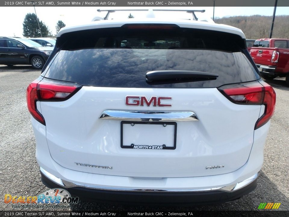 2019 GMC Terrain SLT AWD Summit White / Medium Ash Gray Photo #6