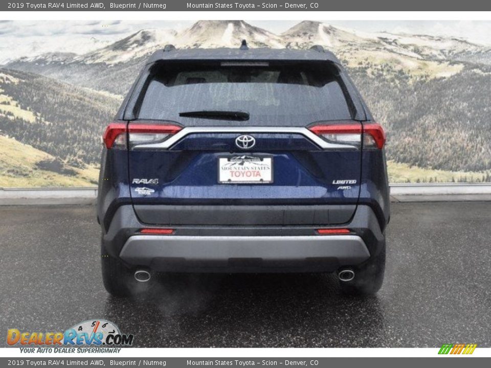 2019 Toyota RAV4 Limited AWD Blueprint / Nutmeg Photo #4