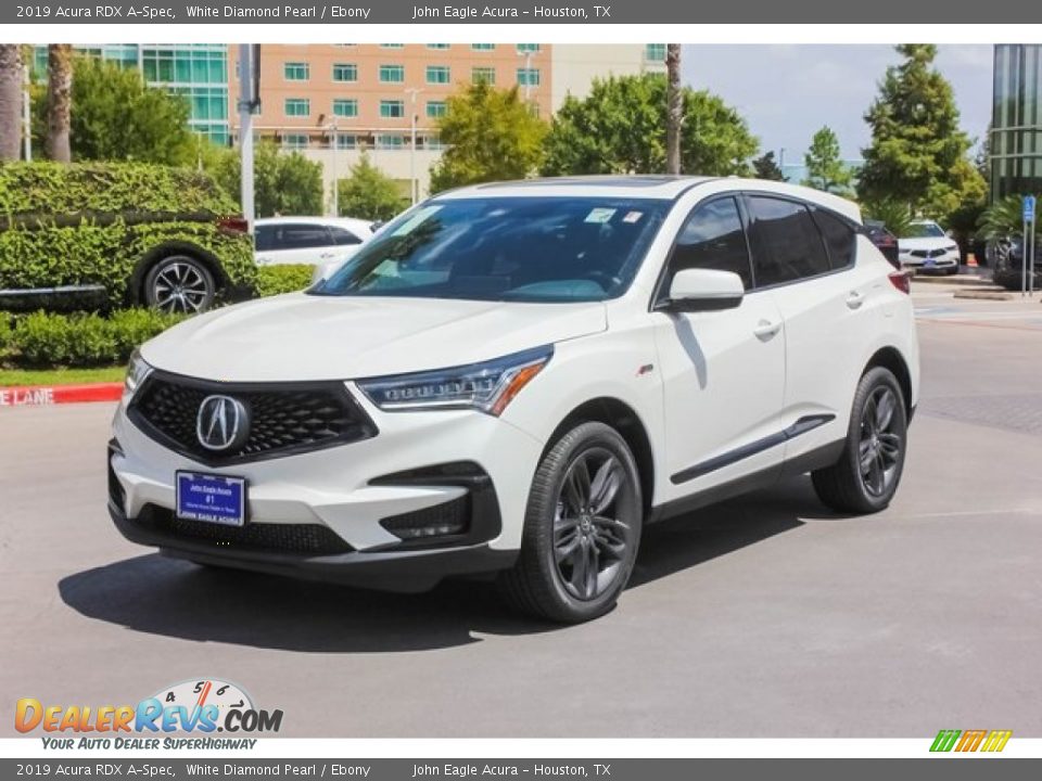 2019 Acura RDX A-Spec White Diamond Pearl / Ebony Photo #3