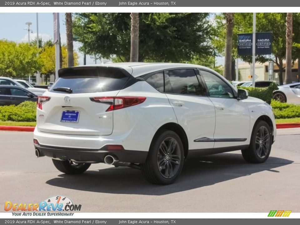 2019 Acura RDX A-Spec White Diamond Pearl / Ebony Photo #7
