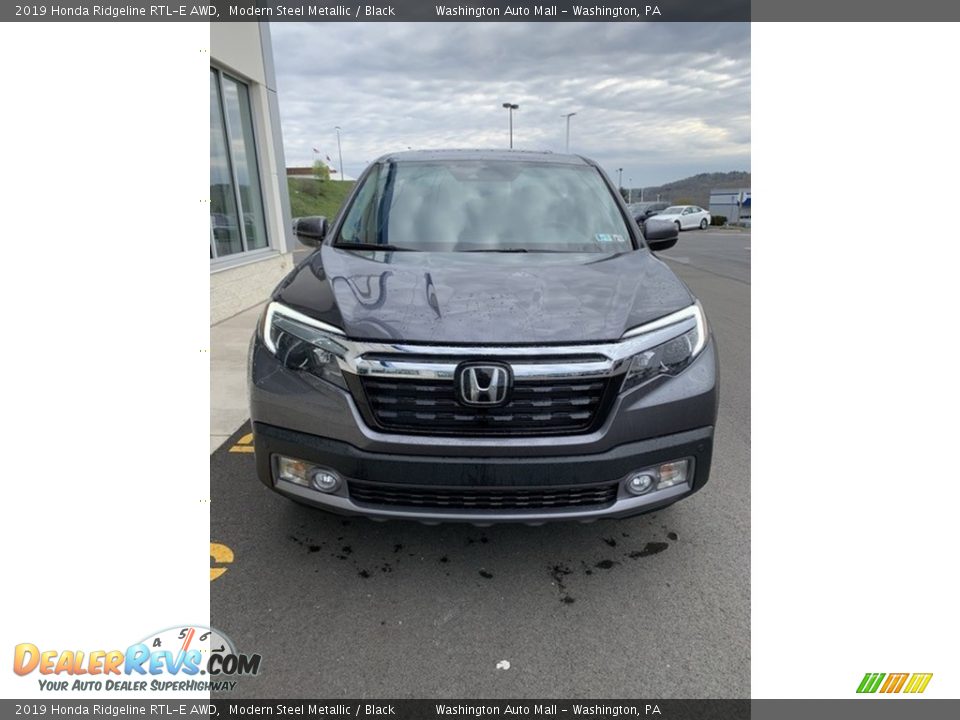 2019 Honda Ridgeline RTL-E AWD Modern Steel Metallic / Black Photo #3