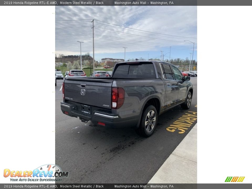 2019 Honda Ridgeline RTL-E AWD Modern Steel Metallic / Black Photo #5
