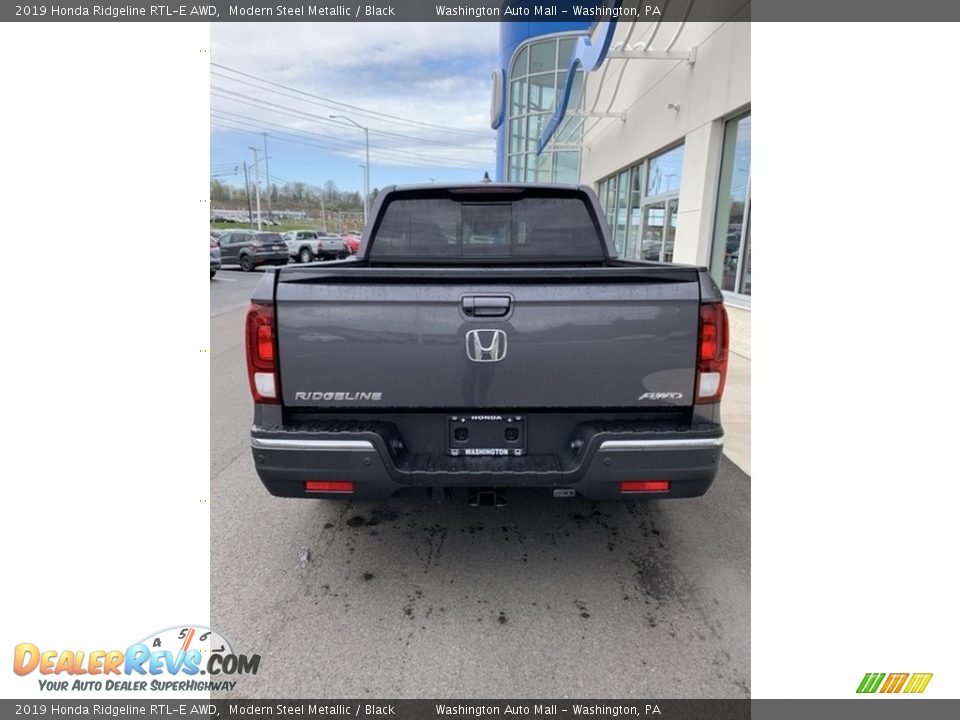 2019 Honda Ridgeline RTL-E AWD Modern Steel Metallic / Black Photo #6