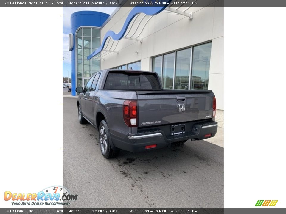 2019 Honda Ridgeline RTL-E AWD Modern Steel Metallic / Black Photo #7