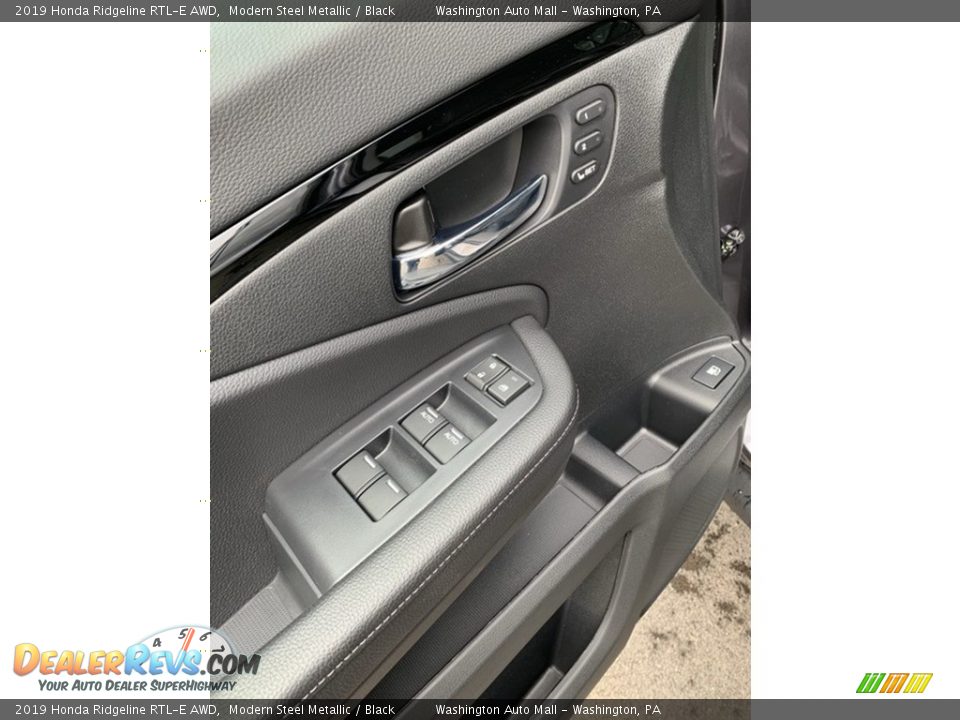 2019 Honda Ridgeline RTL-E AWD Modern Steel Metallic / Black Photo #9