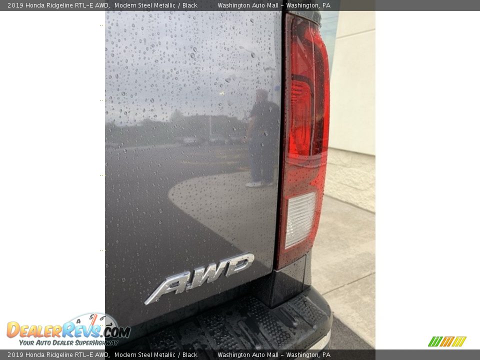 2019 Honda Ridgeline RTL-E AWD Modern Steel Metallic / Black Photo #21