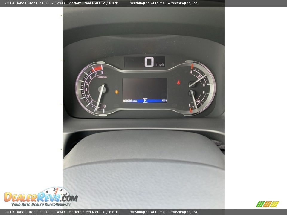 2019 Honda Ridgeline RTL-E AWD Modern Steel Metallic / Black Photo #29