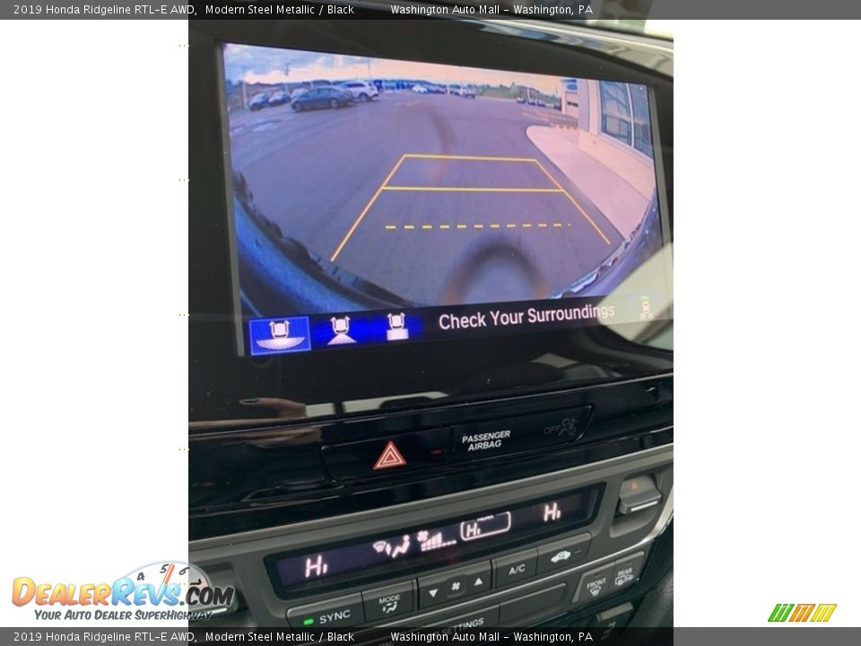 2019 Honda Ridgeline RTL-E AWD Modern Steel Metallic / Black Photo #31