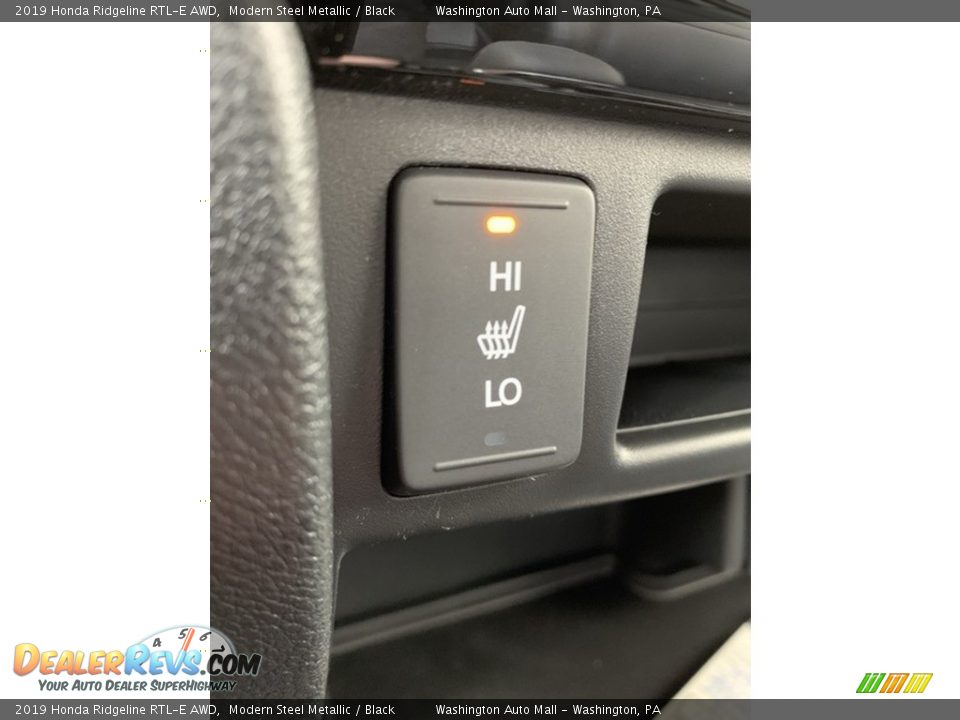 2019 Honda Ridgeline RTL-E AWD Modern Steel Metallic / Black Photo #34