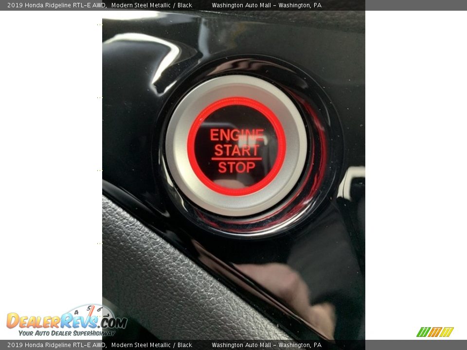 2019 Honda Ridgeline RTL-E AWD Modern Steel Metallic / Black Photo #35