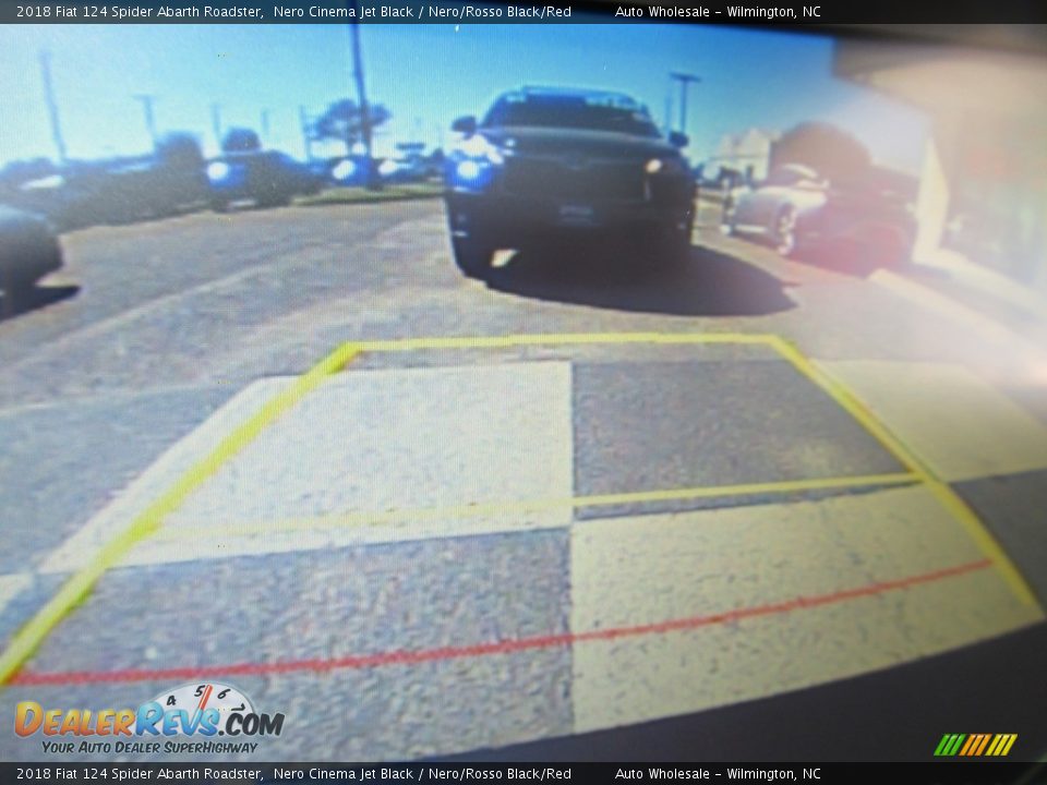 2018 Fiat 124 Spider Abarth Roadster Nero Cinema Jet Black / Nero/Rosso Black/Red Photo #17