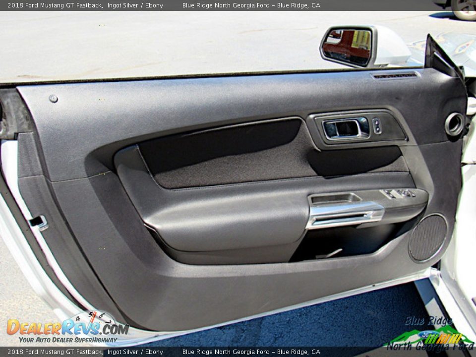 Door Panel of 2018 Ford Mustang GT Fastback Photo #11