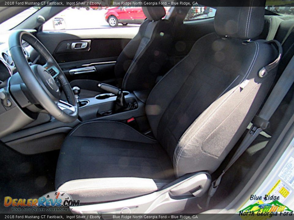 2018 Ford Mustang GT Fastback Ingot Silver / Ebony Photo #13
