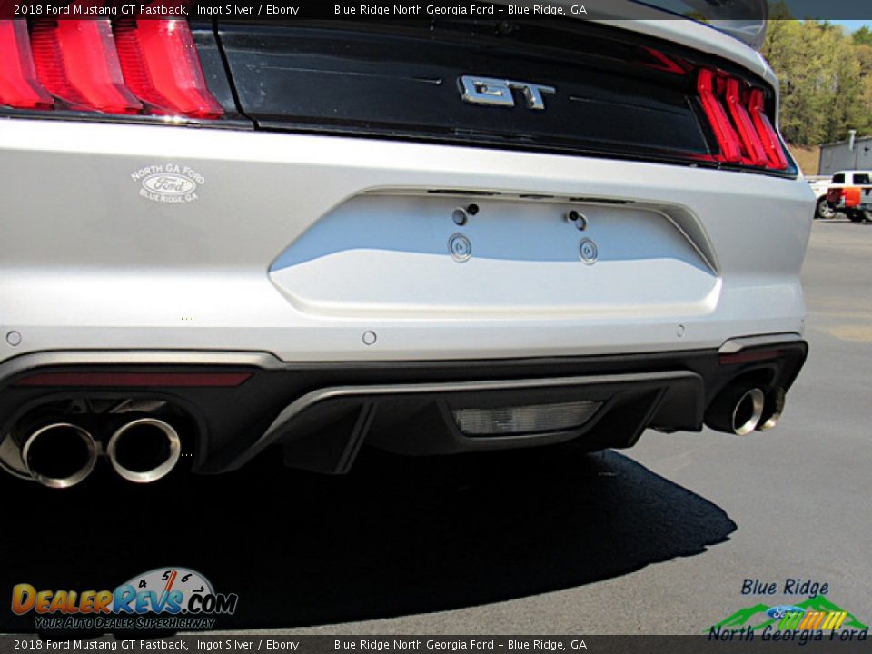 2018 Ford Mustang GT Fastback Ingot Silver / Ebony Photo #18