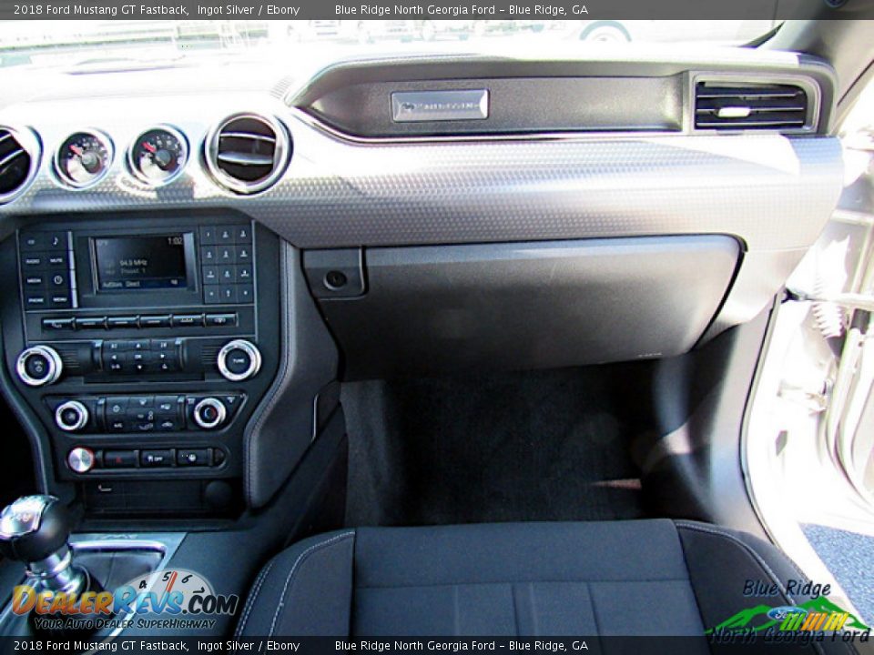 2018 Ford Mustang GT Fastback Ingot Silver / Ebony Photo #21