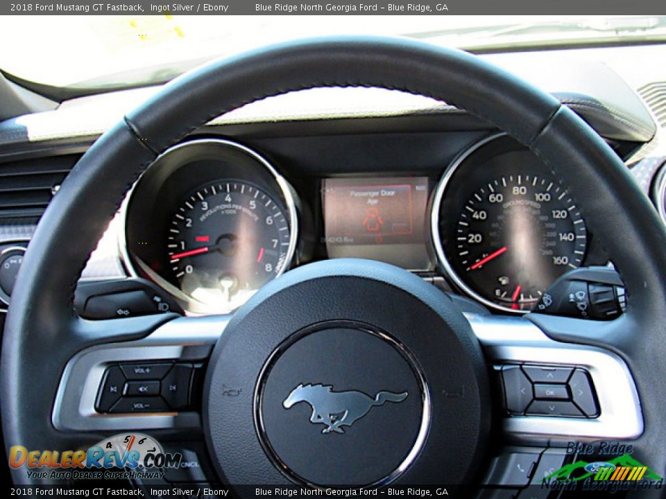 2018 Ford Mustang GT Fastback Steering Wheel Photo #22