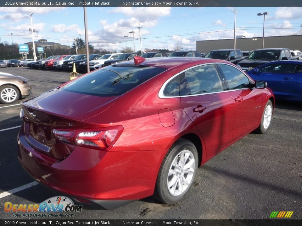 2019 Chevrolet Malibu LT Cajun Red Tintcoat / Jet Black Photo #4