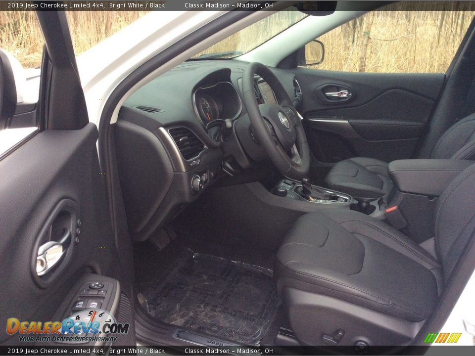 2019 Jeep Cherokee Limited 4x4 Bright White / Black Photo #9