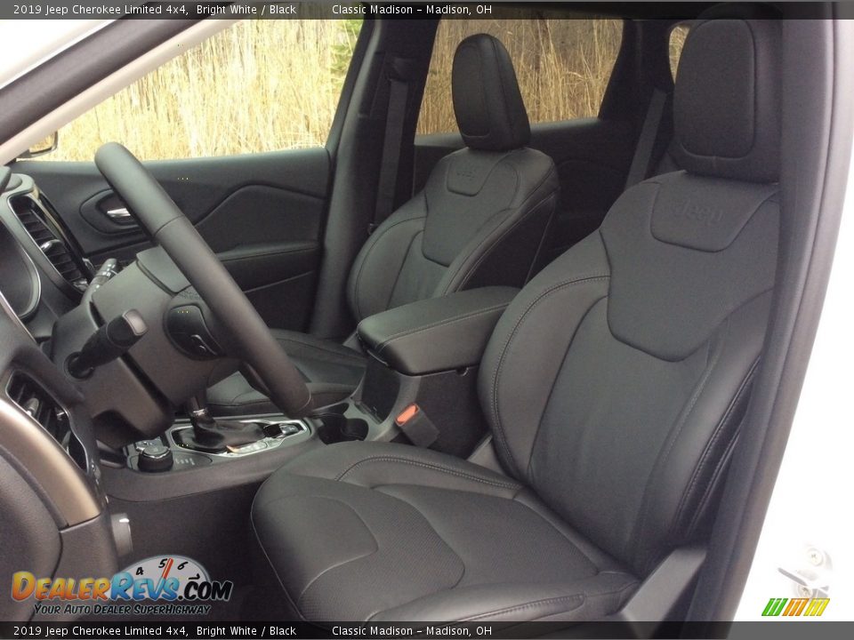2019 Jeep Cherokee Limited 4x4 Bright White / Black Photo #10