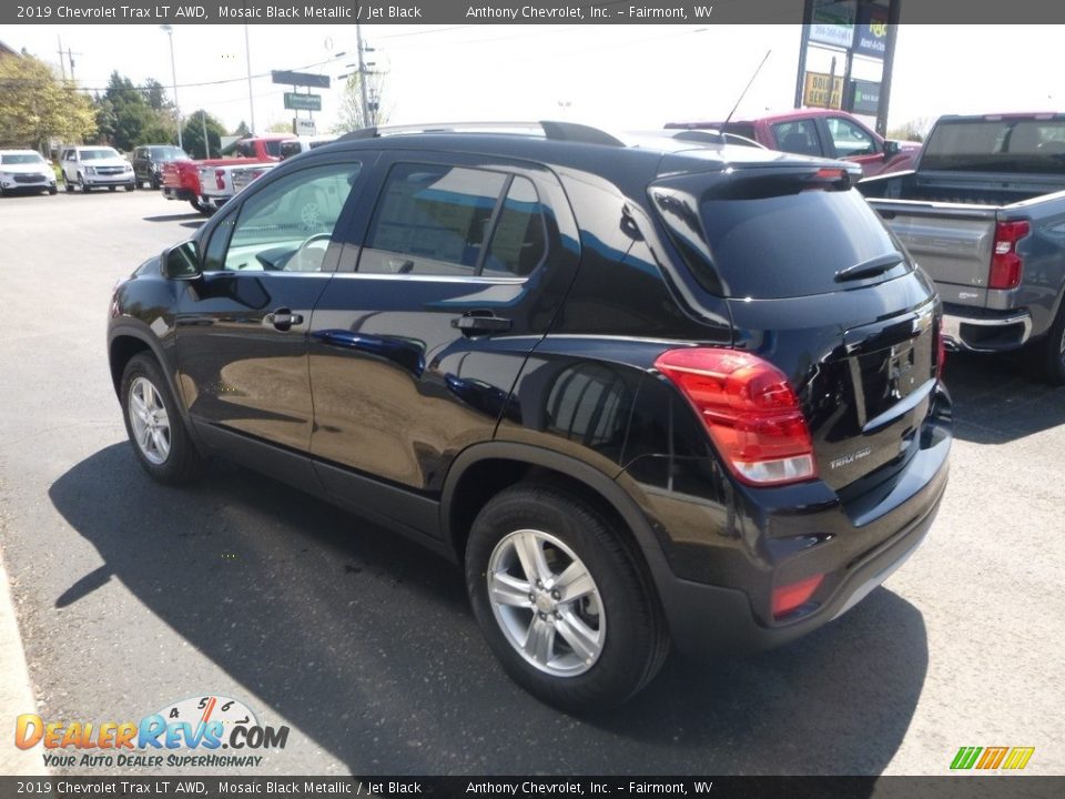 2019 Chevrolet Trax LT AWD Mosaic Black Metallic / Jet Black Photo #6