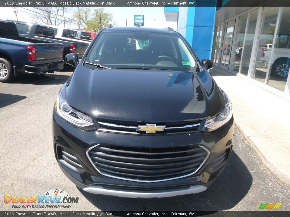 2019 Chevrolet Trax LT AWD Mosaic Black Metallic / Jet Black Photo #8