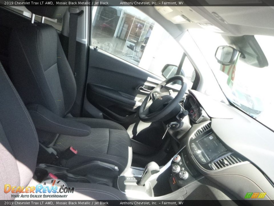2019 Chevrolet Trax LT AWD Mosaic Black Metallic / Jet Black Photo #9