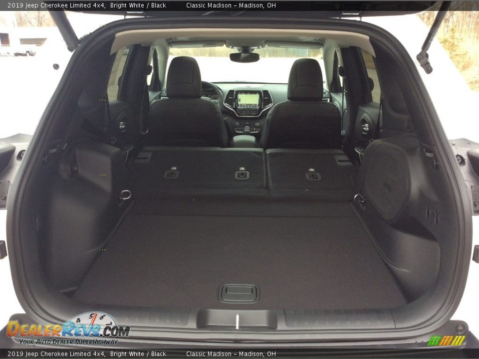 2019 Jeep Cherokee Limited 4x4 Bright White / Black Photo #19