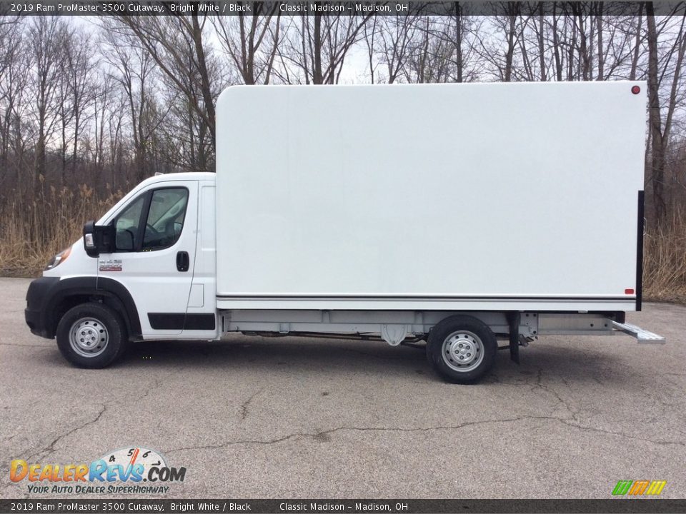 2019 Ram ProMaster 3500 Cutaway Bright White / Black Photo #3
