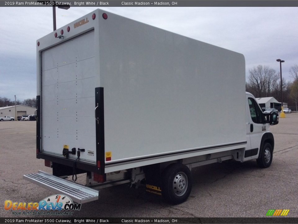 2019 Ram ProMaster 3500 Cutaway Bright White / Black Photo #7