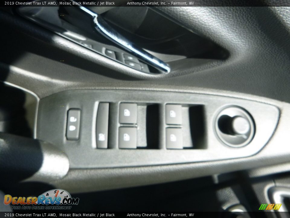 2019 Chevrolet Trax LT AWD Mosaic Black Metallic / Jet Black Photo #20