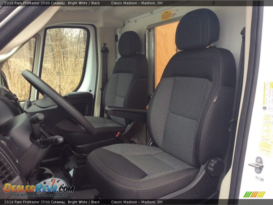 2019 Ram ProMaster 3500 Cutaway Bright White / Black Photo #11