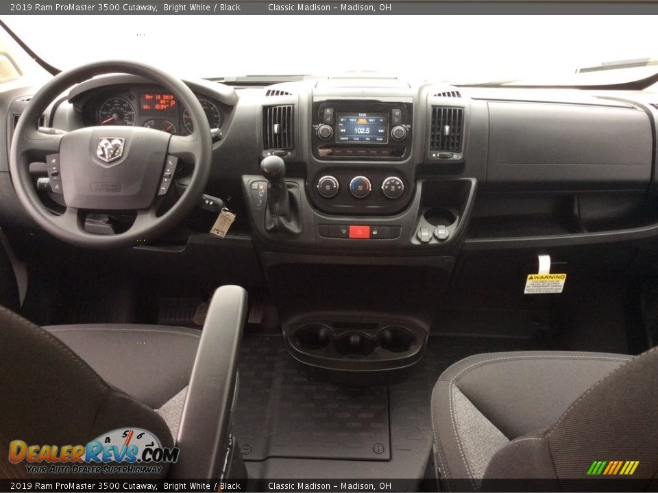 2019 Ram ProMaster 3500 Cutaway Bright White / Black Photo #12