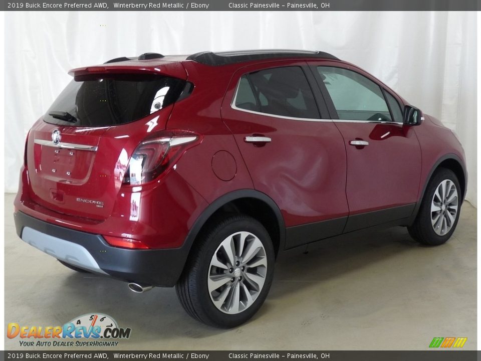 2019 Buick Encore Preferred AWD Winterberry Red Metallic / Ebony Photo #2