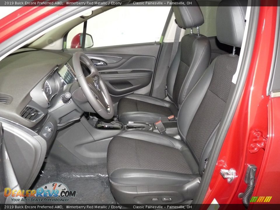 2019 Buick Encore Preferred AWD Winterberry Red Metallic / Ebony Photo #6