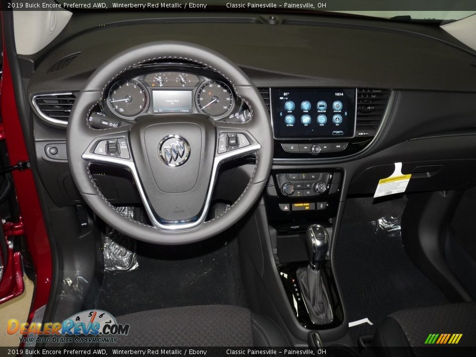 2019 Buick Encore Preferred AWD Winterberry Red Metallic / Ebony Photo #8