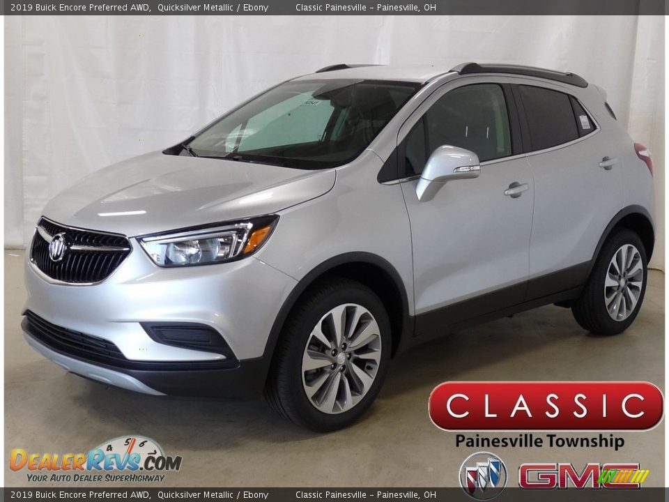 2019 Buick Encore Preferred AWD Quicksilver Metallic / Ebony Photo #1