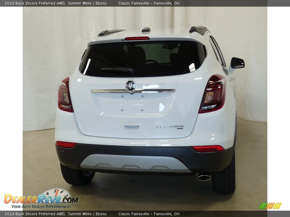 2019 Buick Encore Preferred AWD Summit White / Ebony Photo #3