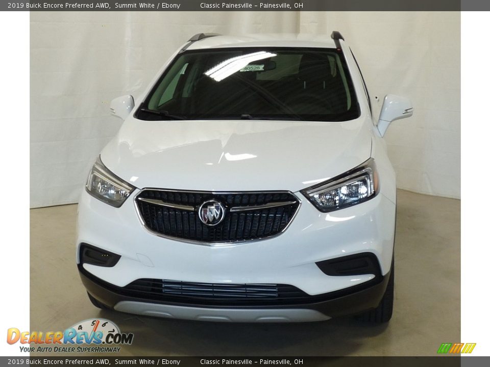 2019 Buick Encore Preferred AWD Summit White / Ebony Photo #4
